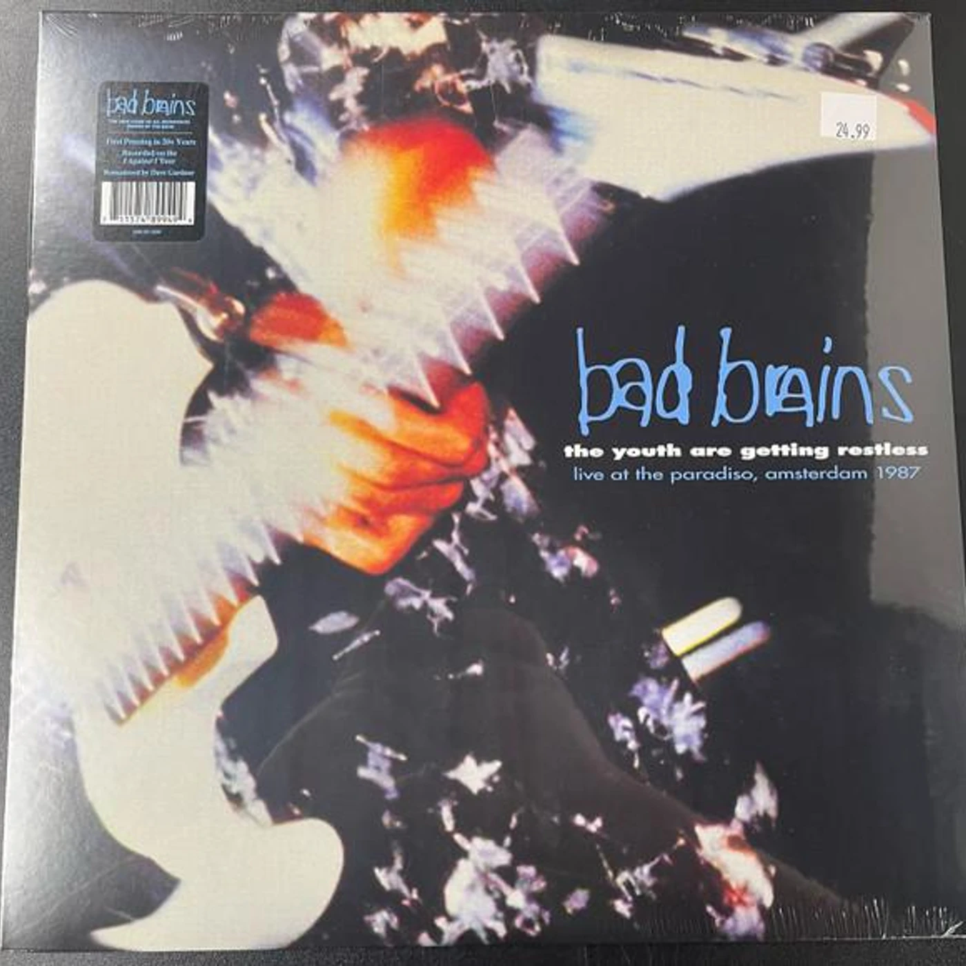 Bad Brains YOUTH ARE GETTING RESTLESS Vinyl Record