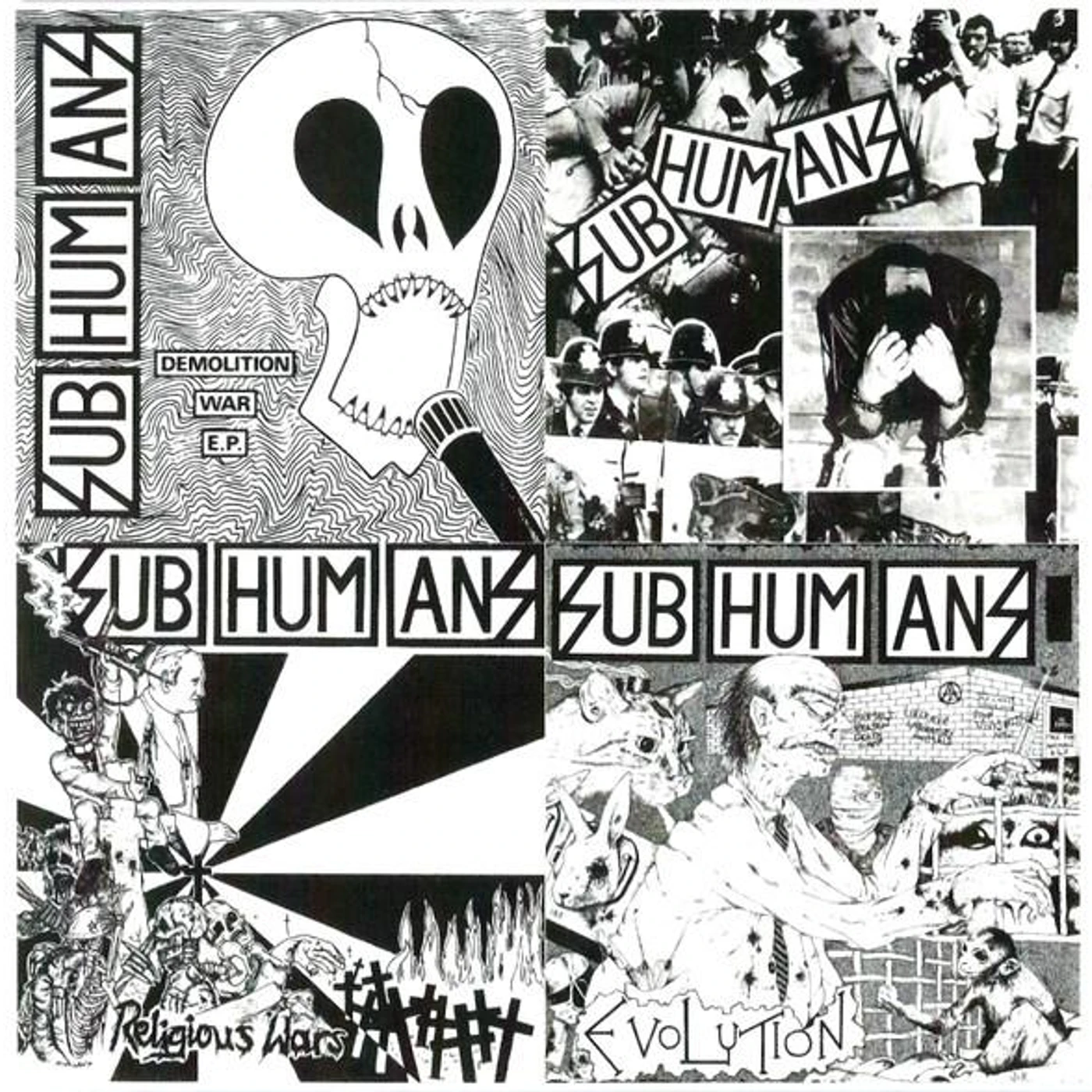 Subhumans EP-LP CD