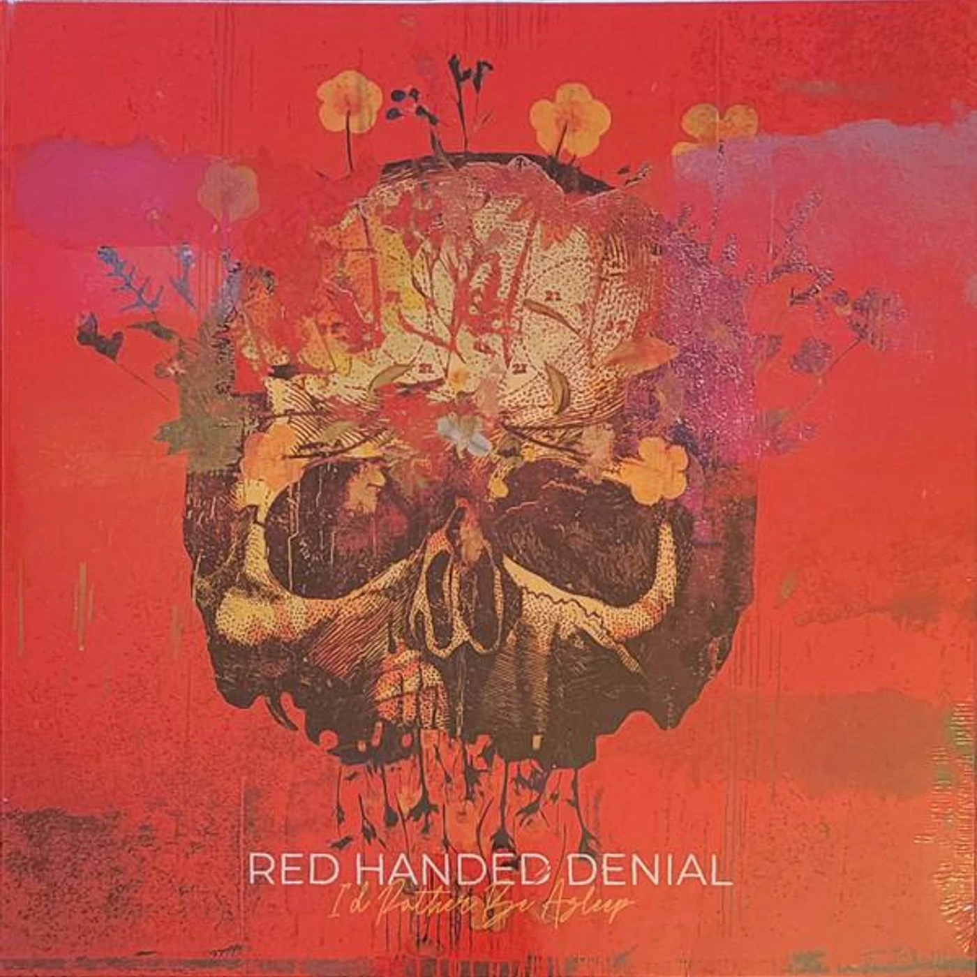 Red Handed Denial I'D RATHER BE ASLEEP (COLOR VINYL) Vinyl Record