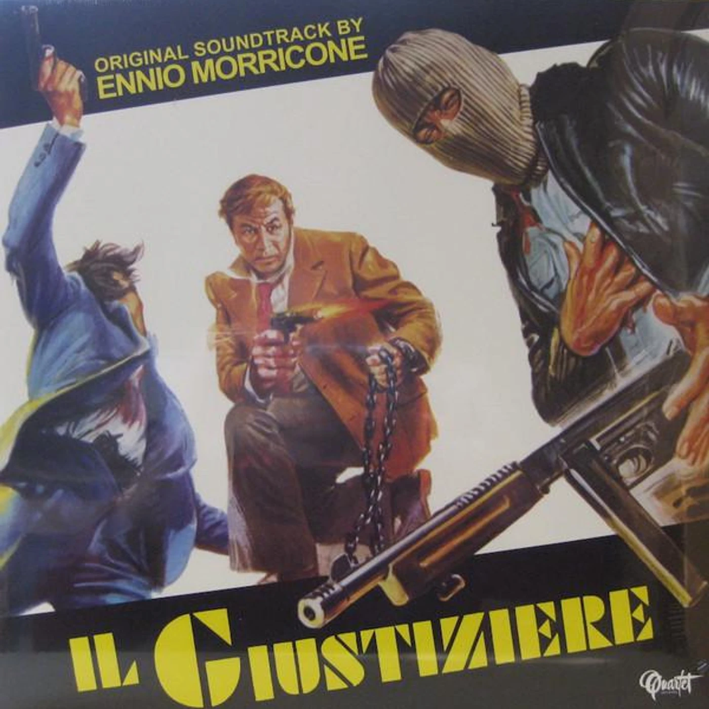 Ennio Morricone IL GIUSTIZIERE Original Soundtrack Vinyl Record