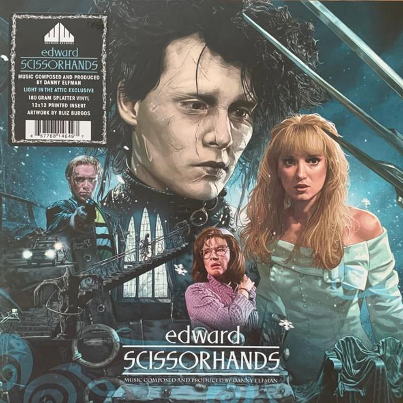 Danny Elfman Edward Scissorhands Vinyl Record