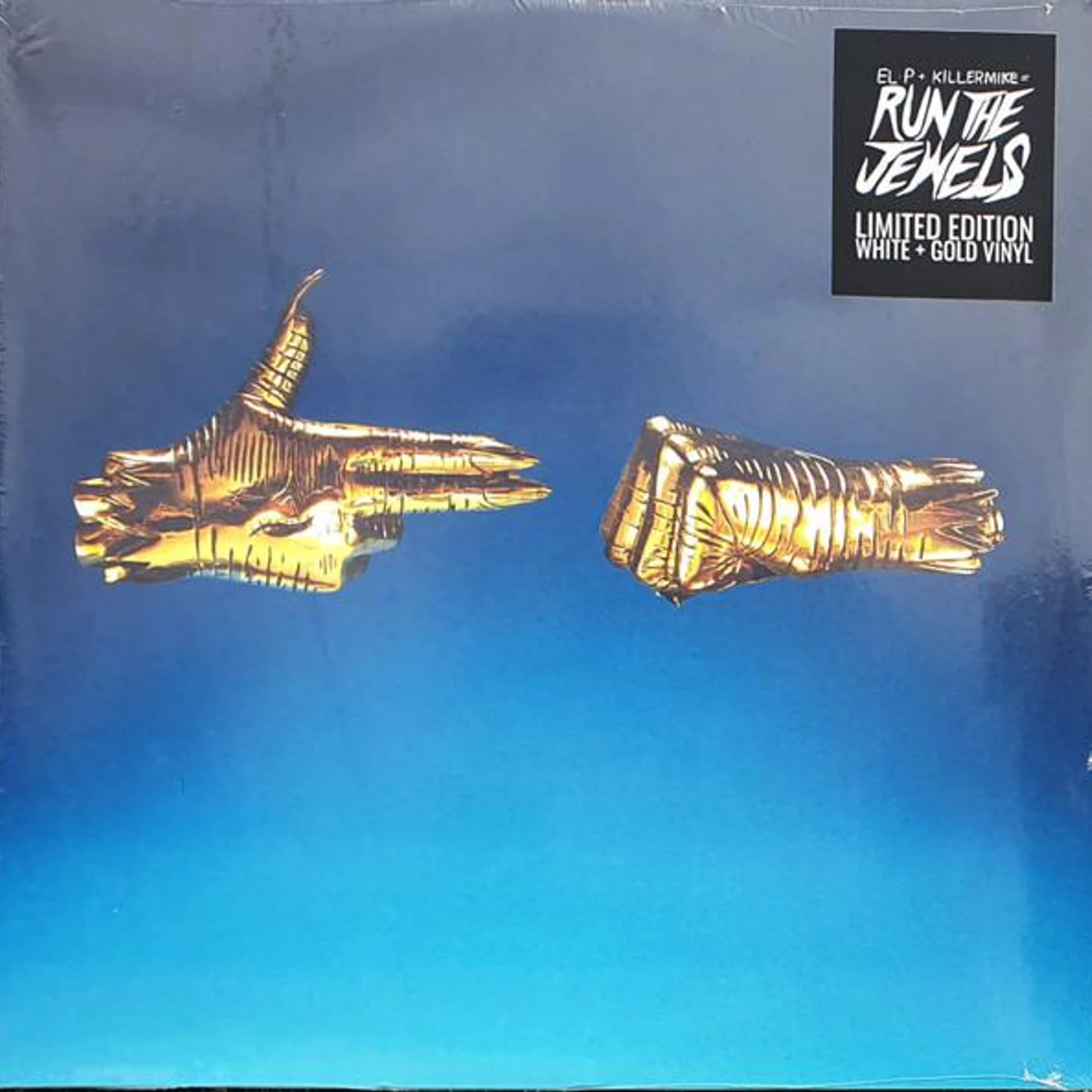 RUN THE JEWELS 3 (WHITE & GOLD VINYL) Vinyl Record