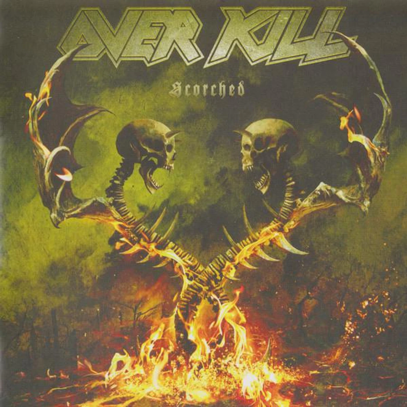 Overkill SCORCHED CD