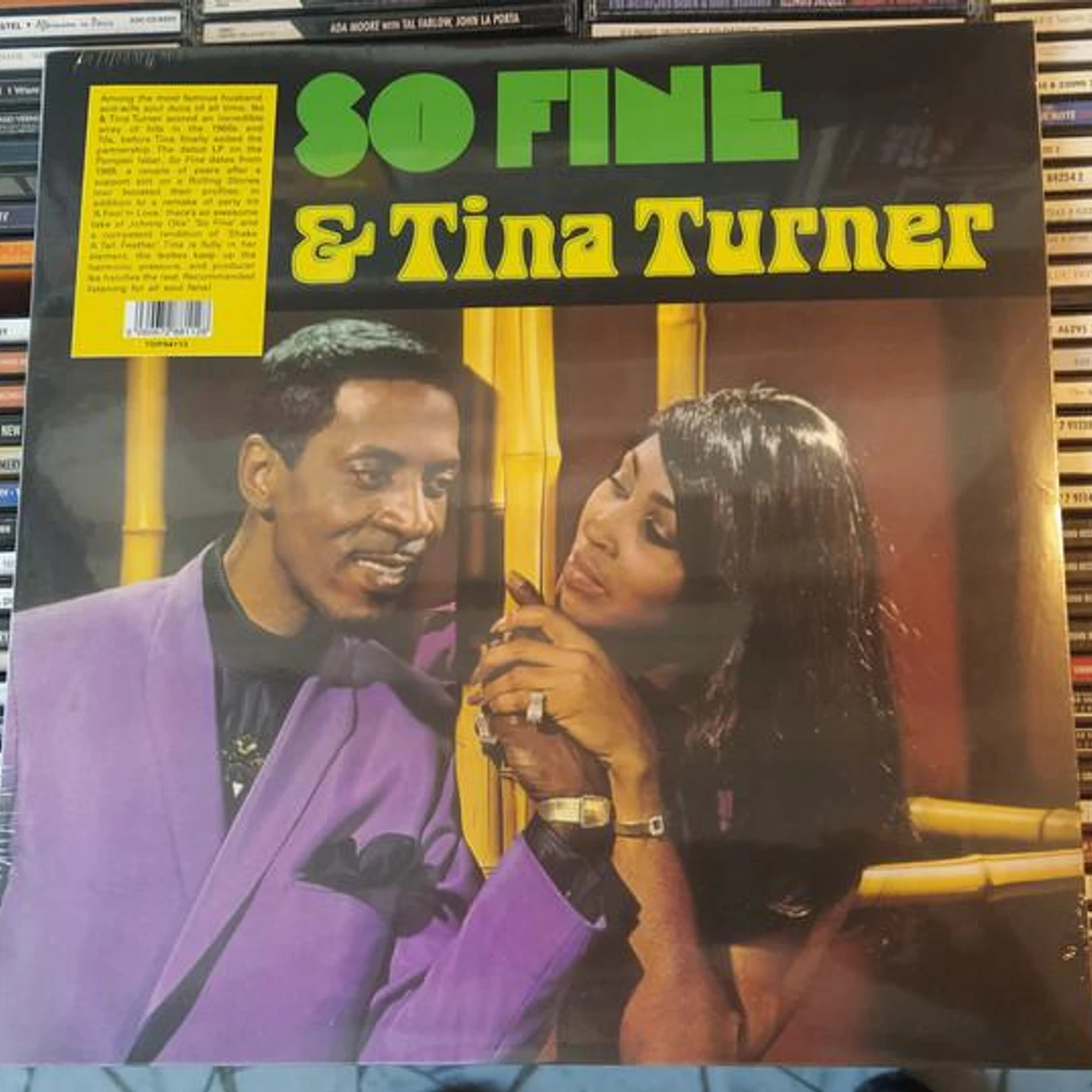 Ike & Tina Turner SO FINE Vinyl Record