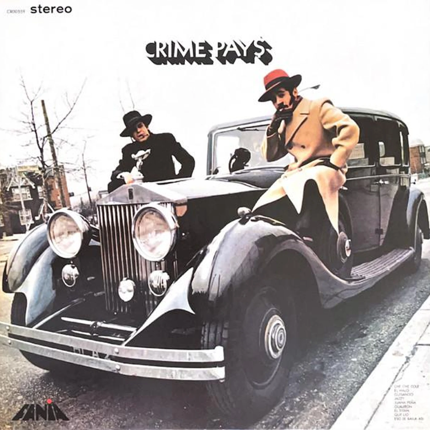 Willie Colon & Hector Lavoe CRIME PAYS Vinyl Record