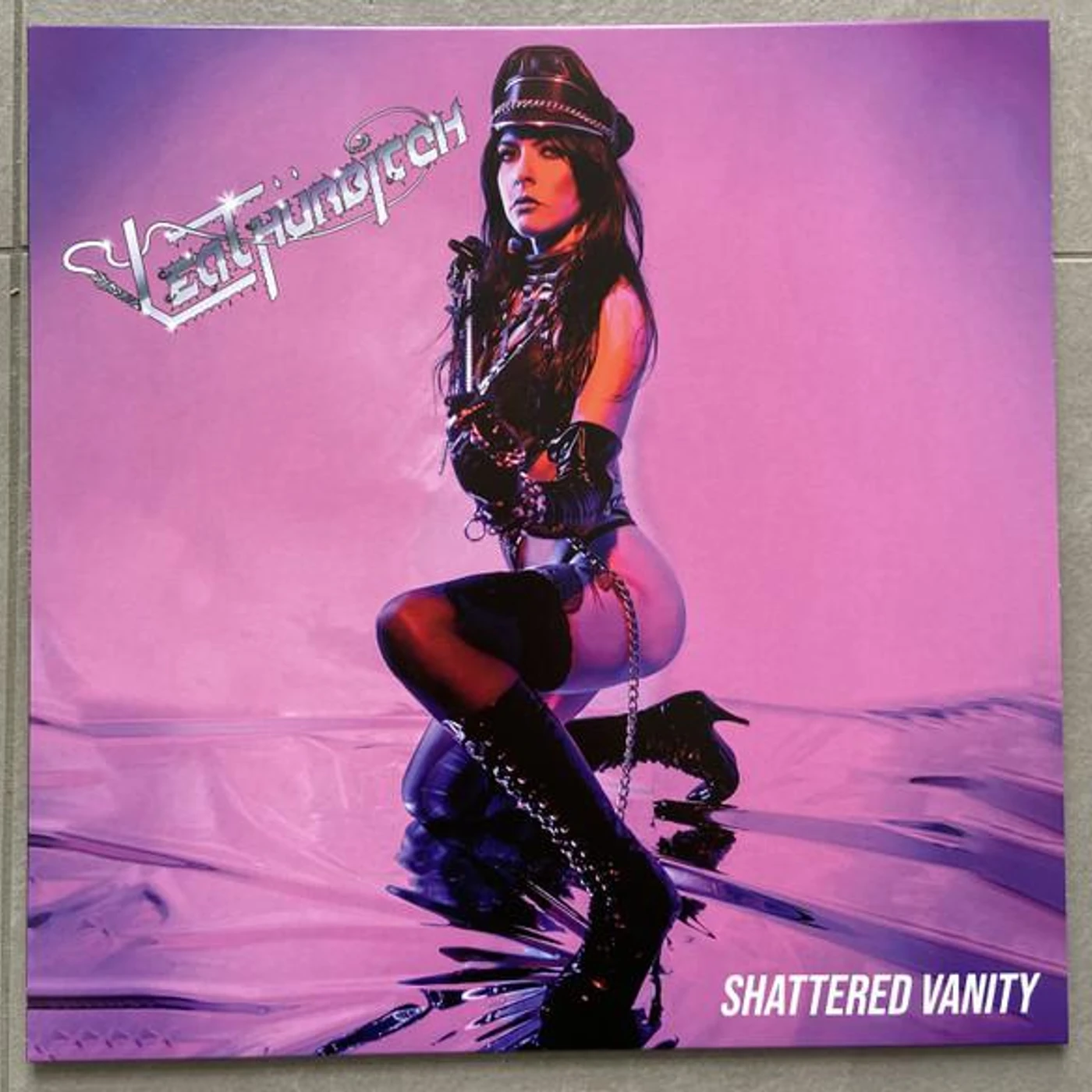 Leathürbitch LP - Shattered Vanity (Black) (Vinyl)