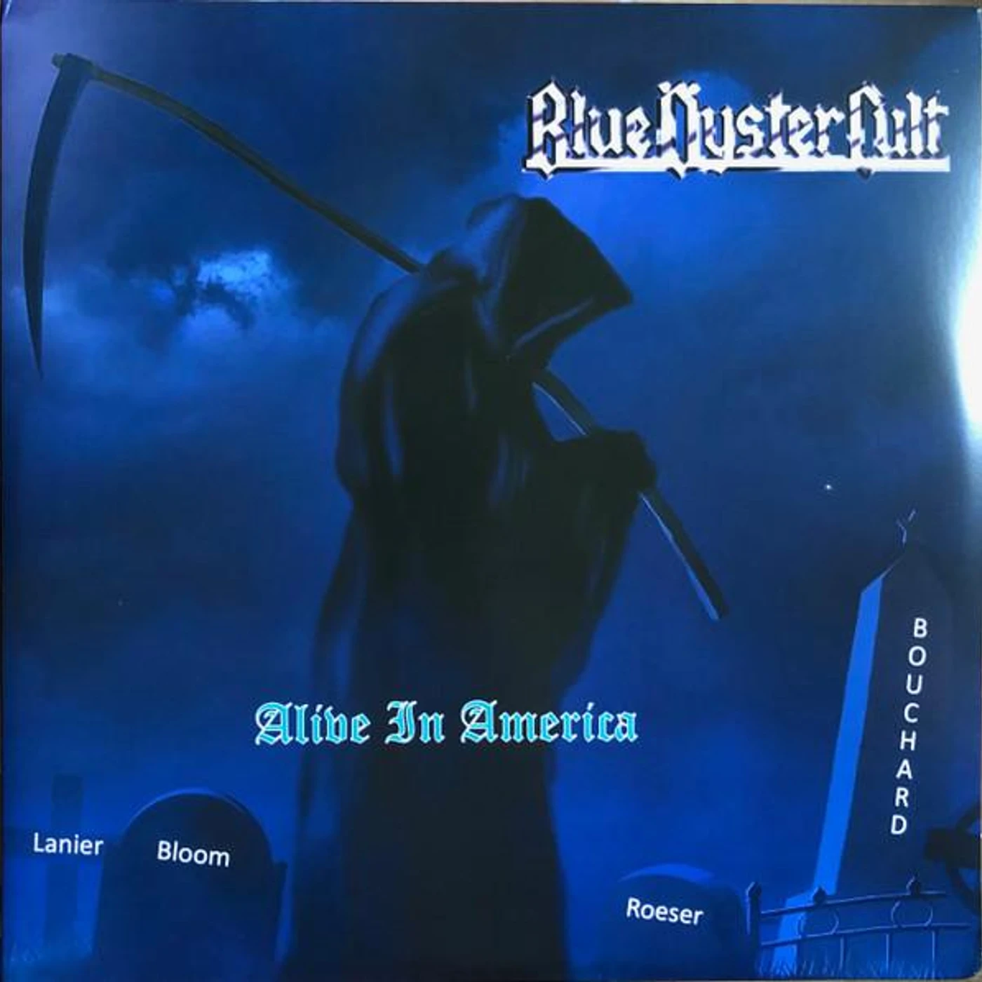 Blue Öyster Cult Alive In America (2LP/Blue) Vinyl Record