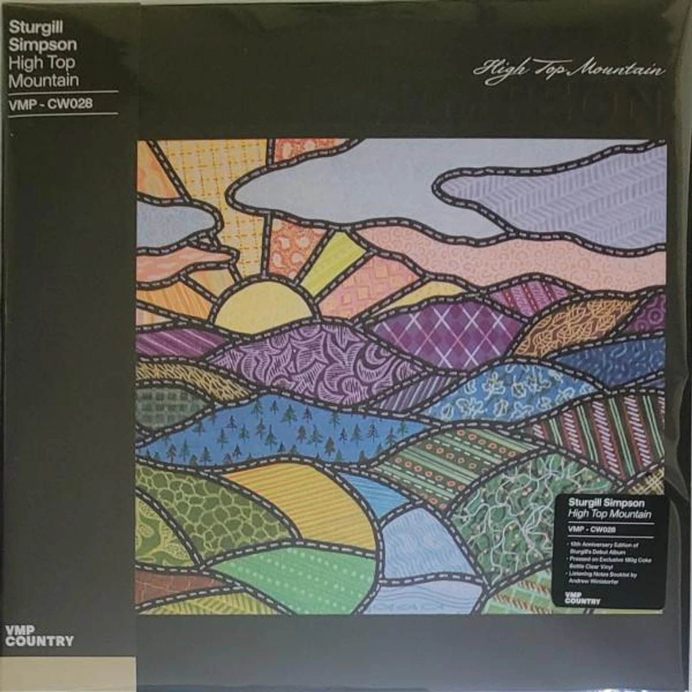 Sturgill Simpson HIGH TOP MOUNTAIN (10 YEAR ANNIVERSARY EDITION/ALTERNATE ARTWORK) Vinyl Record