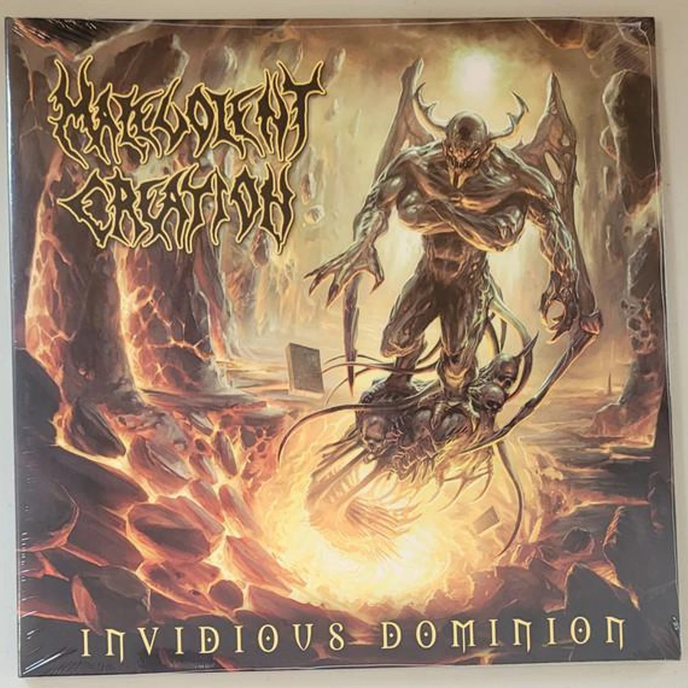 Malevolent Creation INVIDIOUS DOMINION Vinyl Record