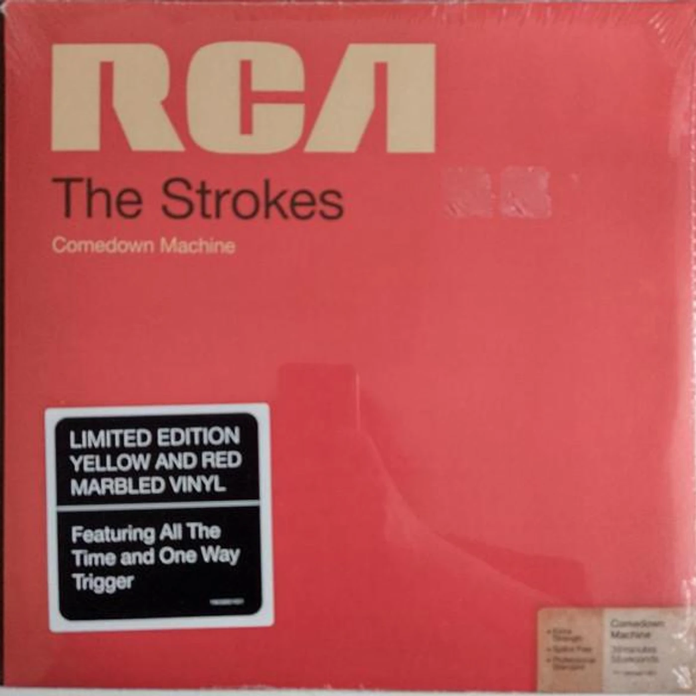 The Strokes COMEDOWN MACHINE (COLOURED VINYL) Vinyl Record
