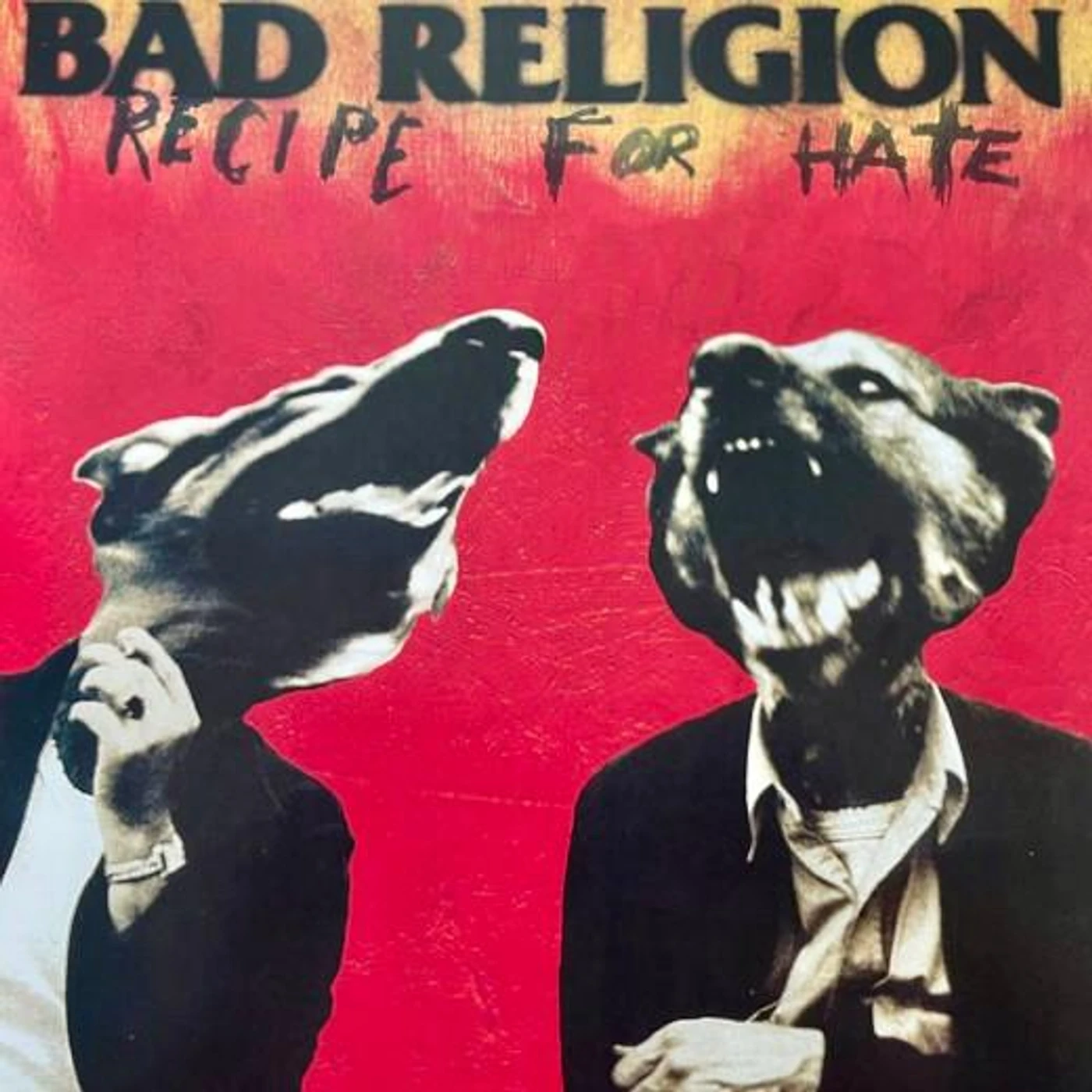 Bad Religion Recipe For Hate (Red W/ Black Smoke) Vinyl Record