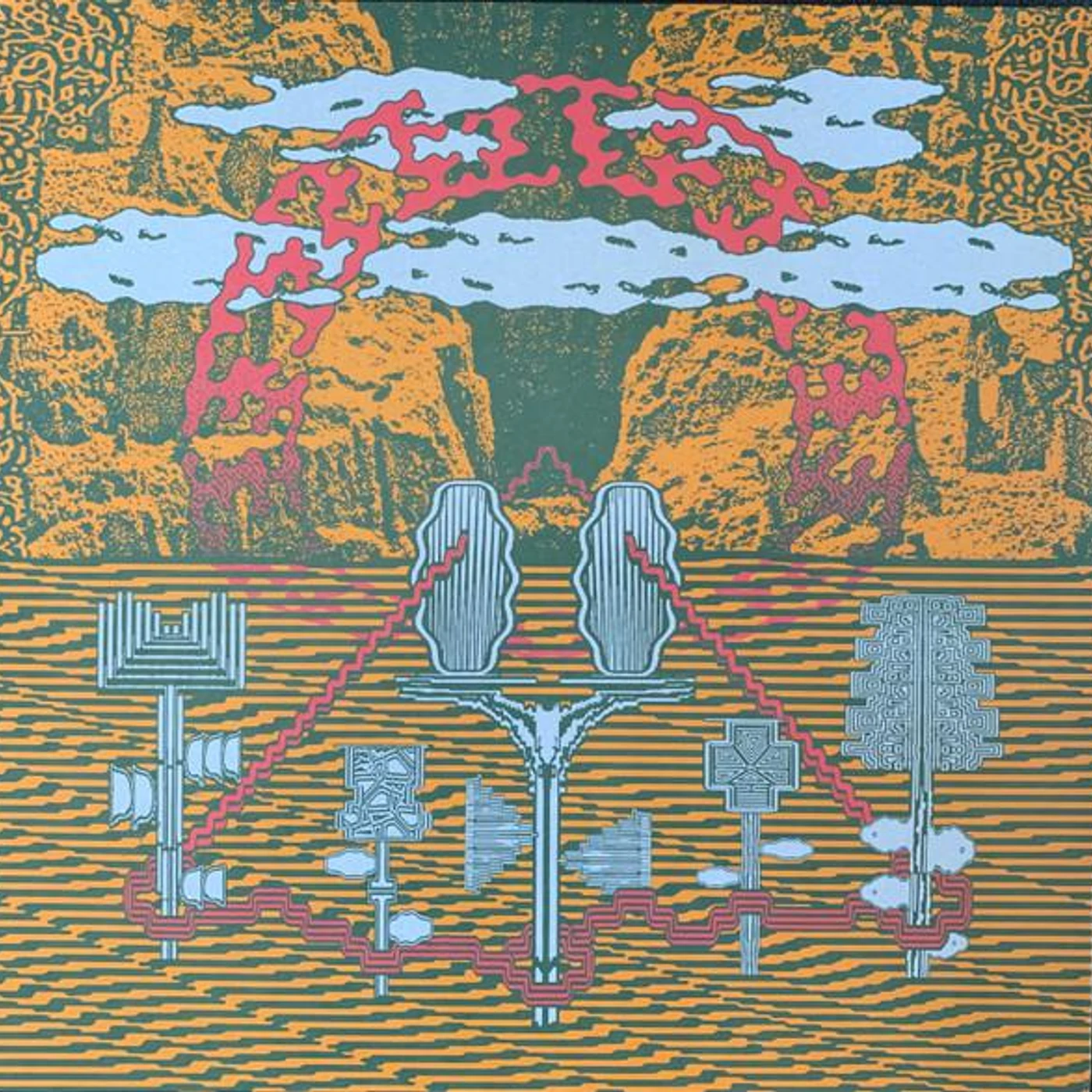 Acid Rooster FLOWERS & DEAD SOUL Vinyl Record