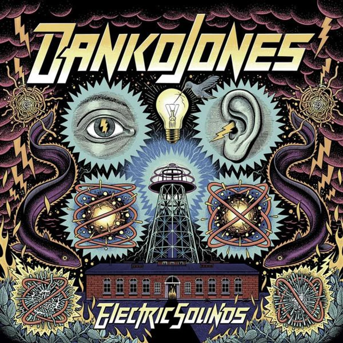 Danko Jones Electric Sounds (Dark Green) Vinyl Record