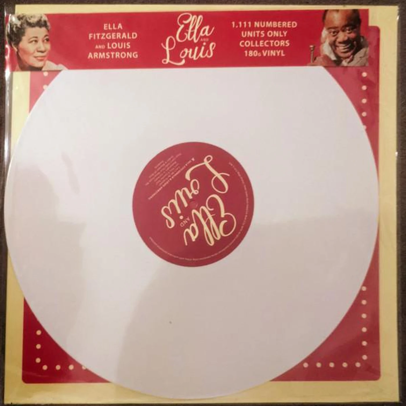 Ella Fitzgerald & Louis Armstrong (COLOURED VINYL) (LIMITED EDITION) Vinyl Record