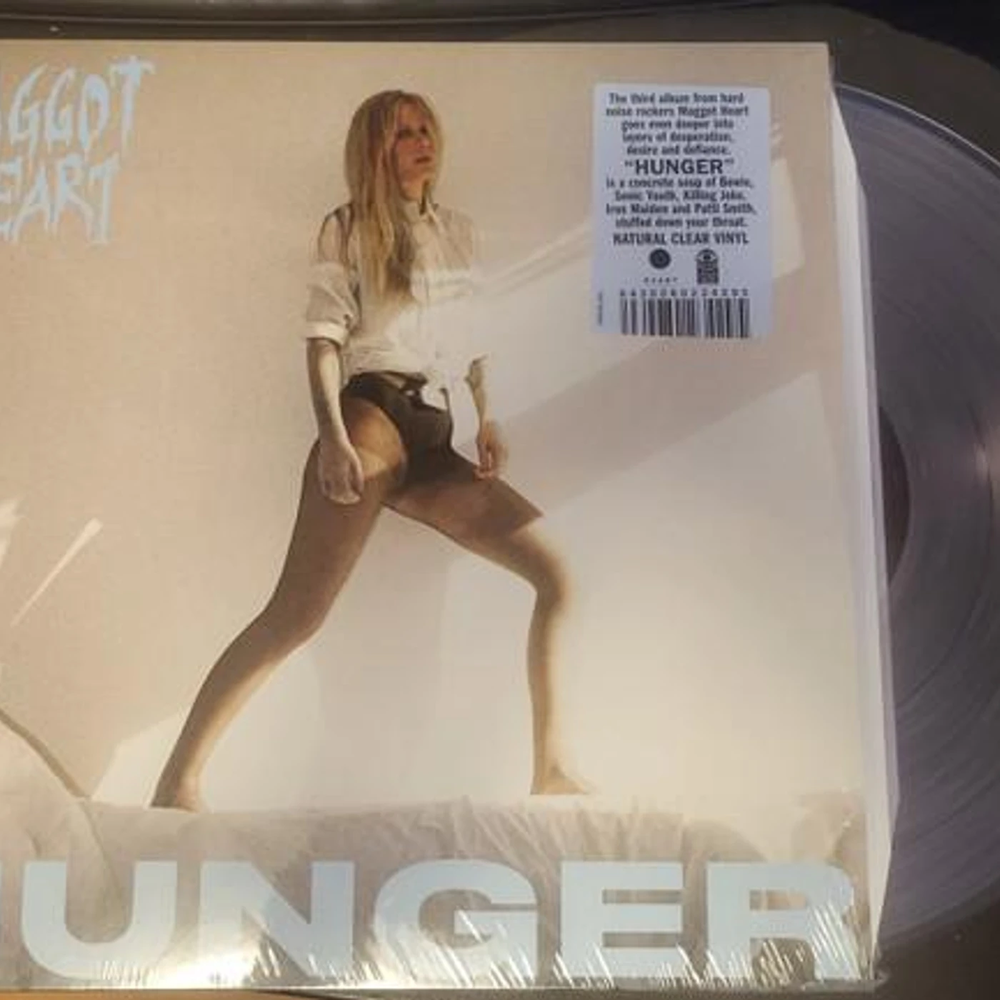 Maggot Heart HUNGER (CLEAR VINYL) Vinyl Record