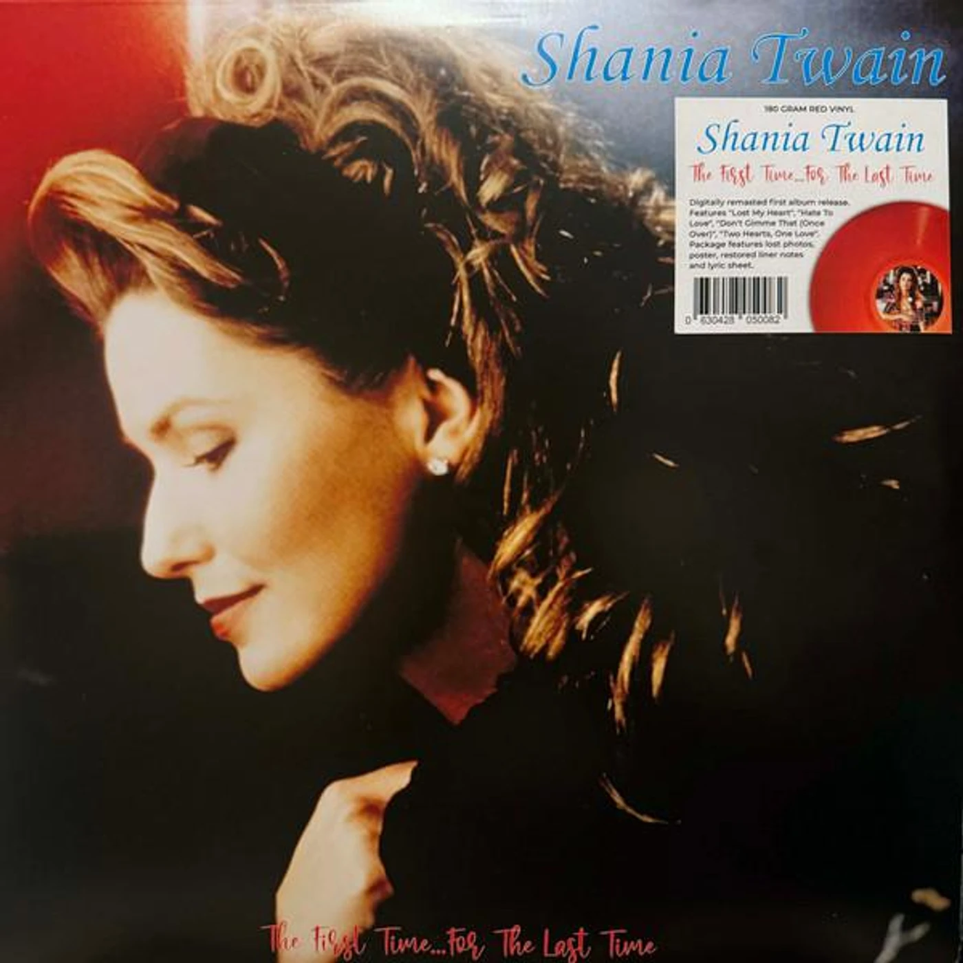 Shania Twain FIRST TIME FOR THE LAST TIME (RED VINYL/2LP) Vinyl Record