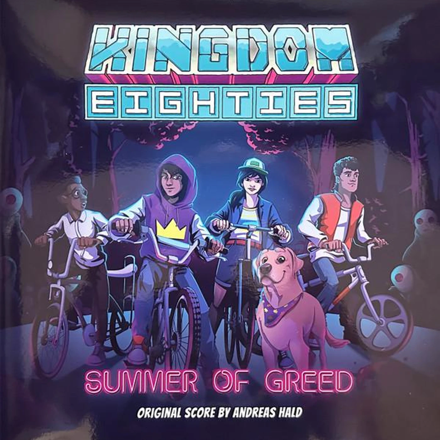 Andreas Hald Kingdom Eighties (2LP/Translucent Magenta Vinyl/180G) Vinyl Record