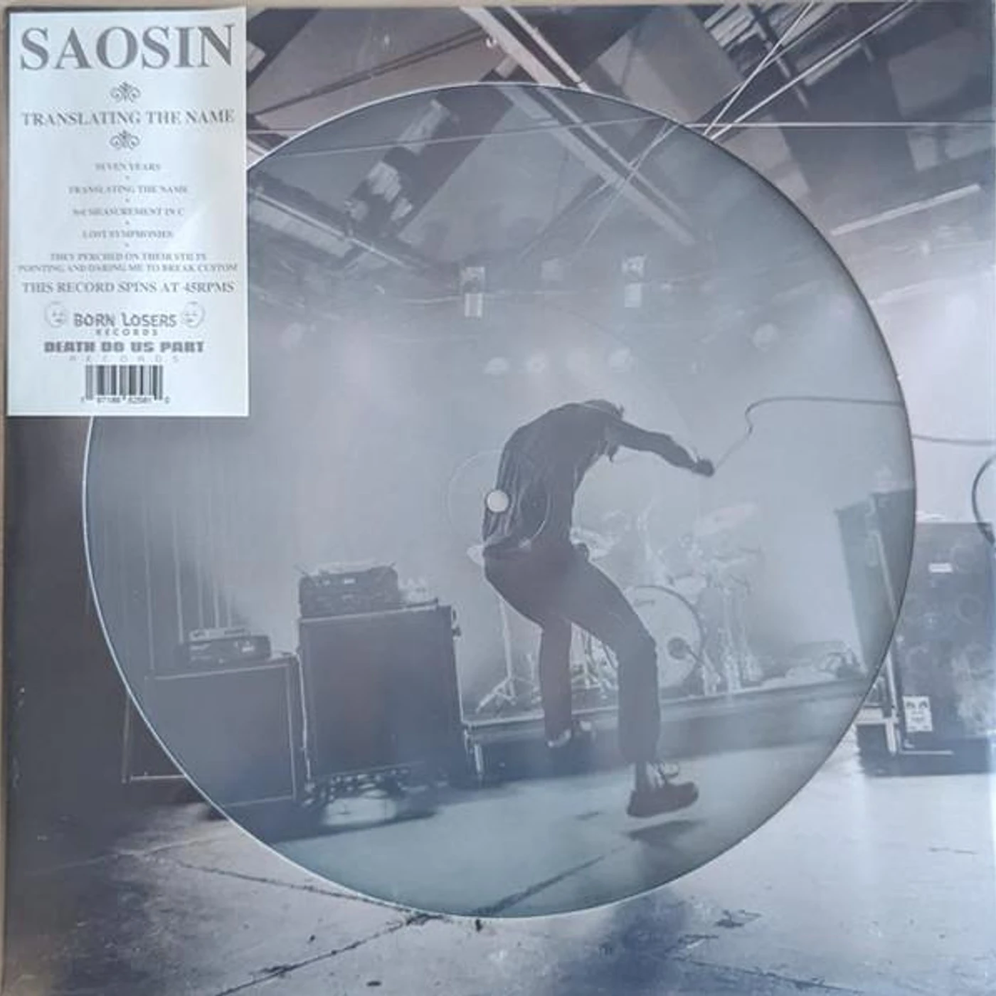 Saosin TRANSLATING THE NAME (PICTURE DISC) Vinyl Record