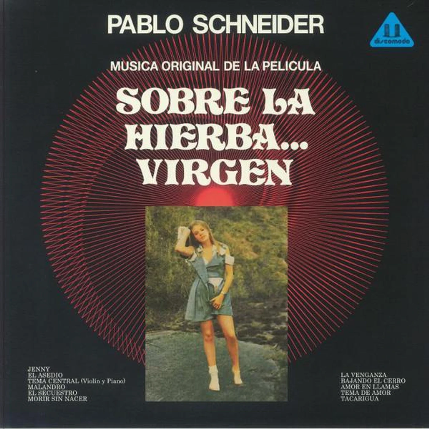 Pablo Schneider SOBRE LA HIERBA... VIRGEN Original Soundtrack Vinyl Record