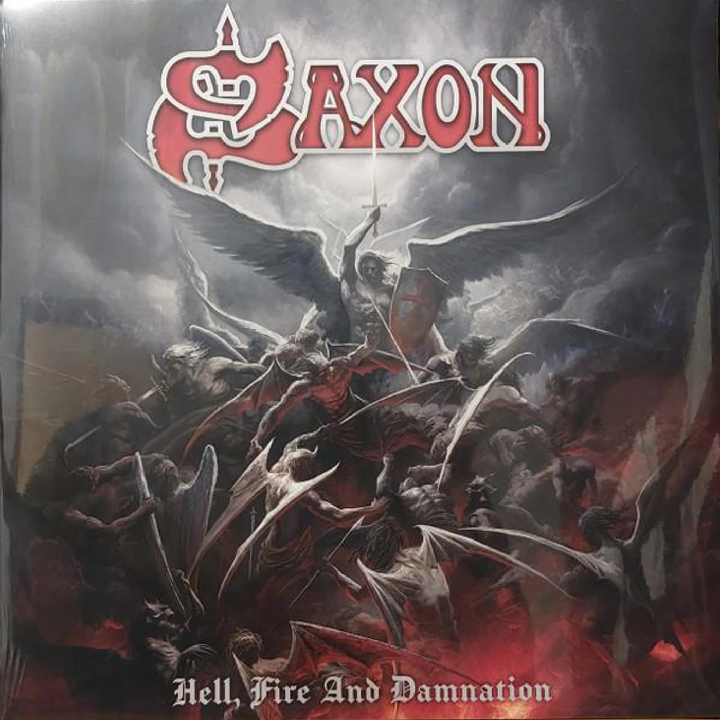 Saxon HELL, FIRE & DAMNATION Vinyl Record