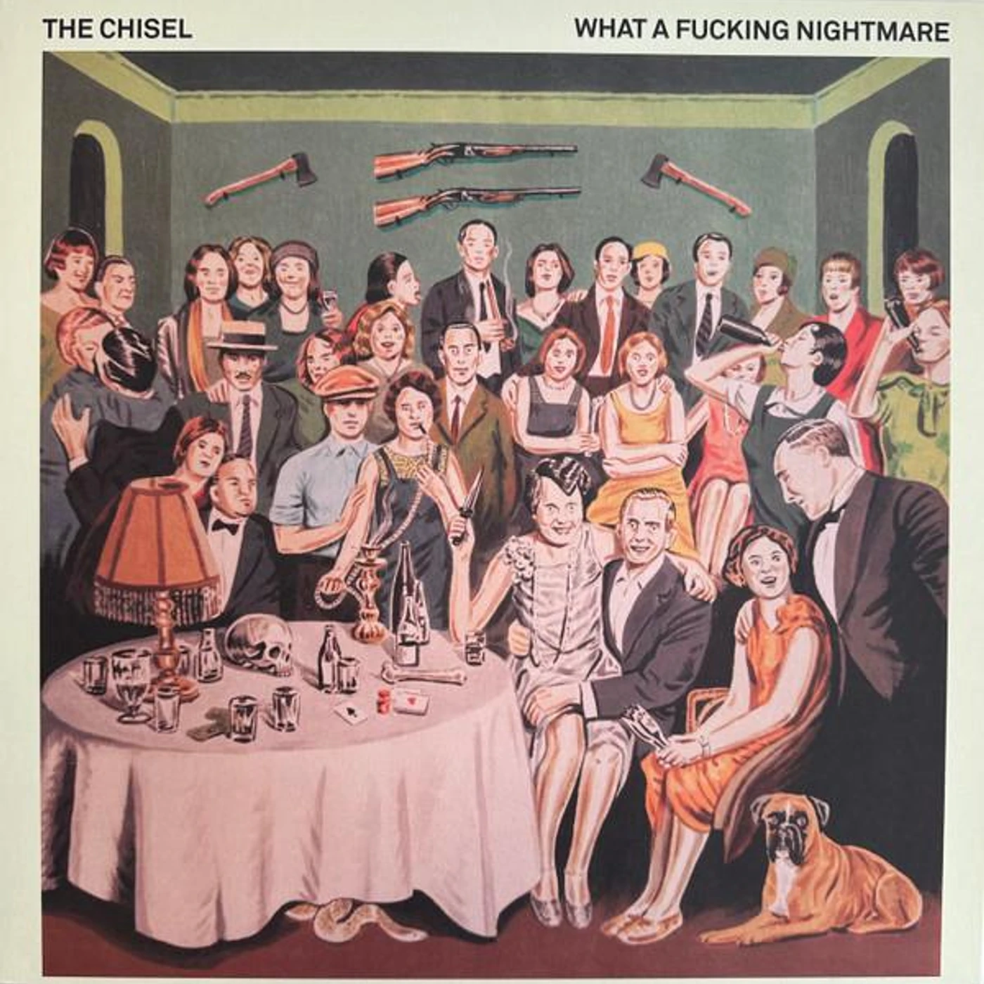 Chisel WHAT A FUCKING  NIGHTMARE Vinyl Record