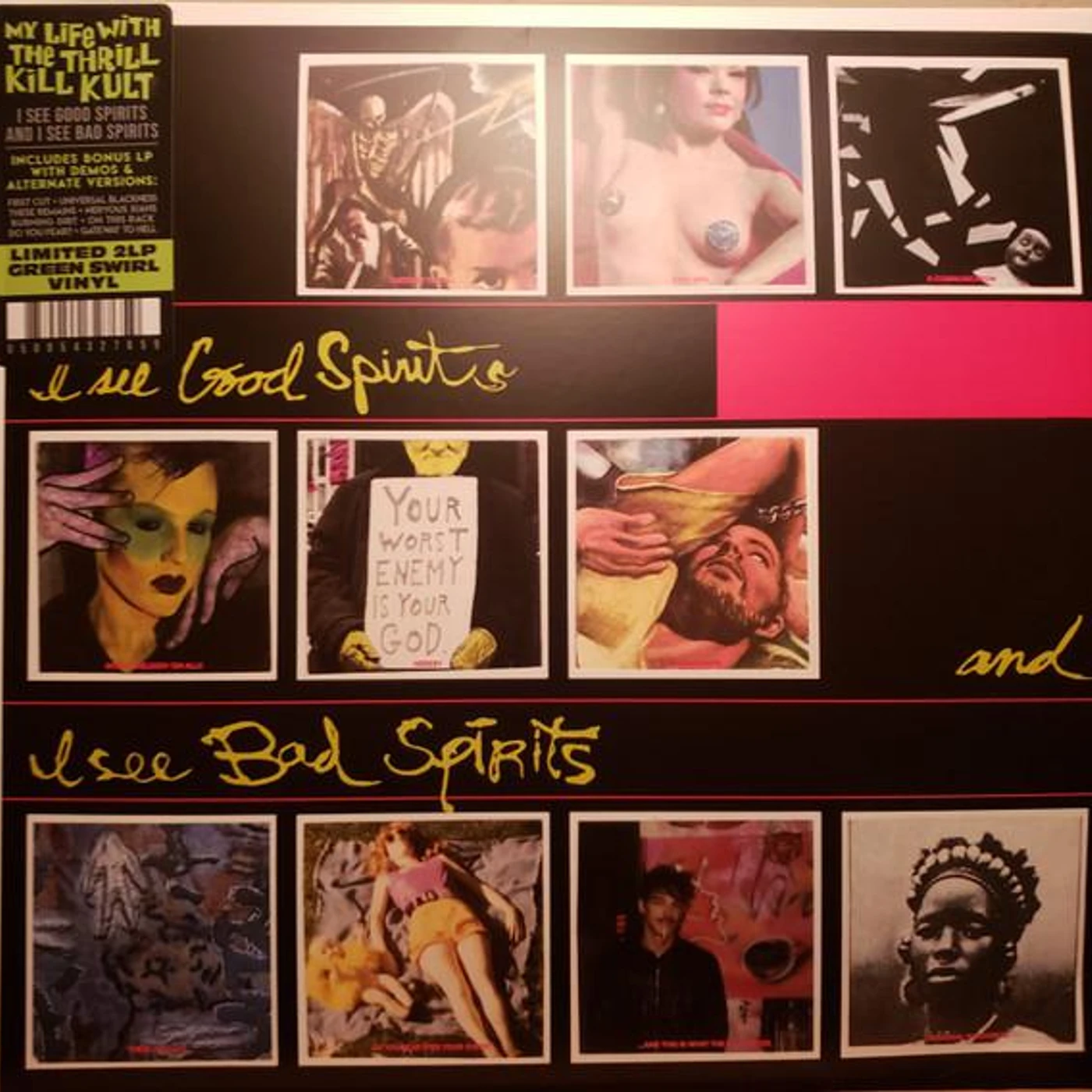 My Life With The Thrill Kill Kult I SEE GOOD SPIRITS & I SEE BAD SPIRITS (2LP/COKE BOTTLE CLEAR VINYL) (AMS EXCLUSIVE) Vinyl Record