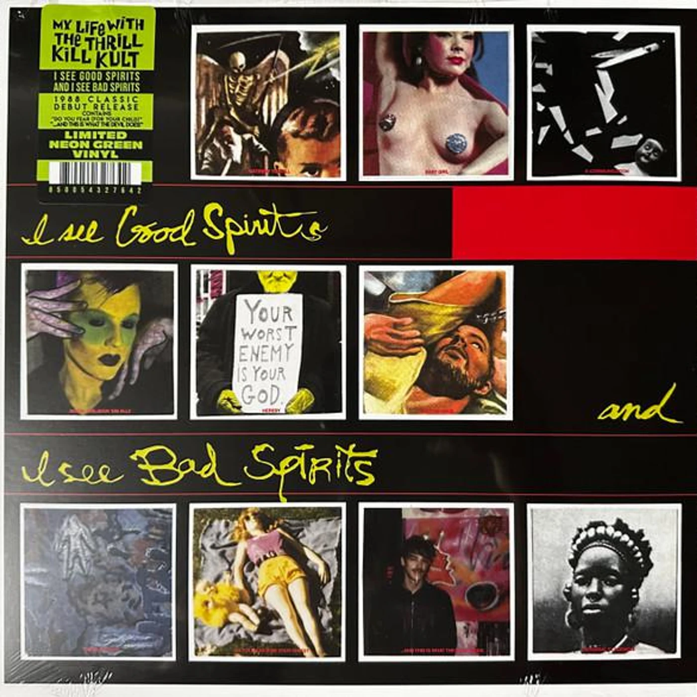 My Life With The Thrill Kill Kult I SEE GOOD SPIRITS & I SEE BAD SPIRITS Vinyl Record