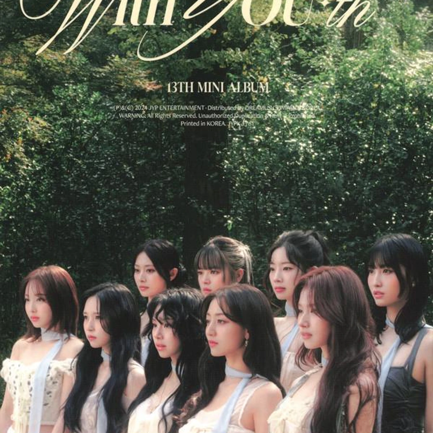 TWICE WITH YOU-TH (FOREVER VER.) CD