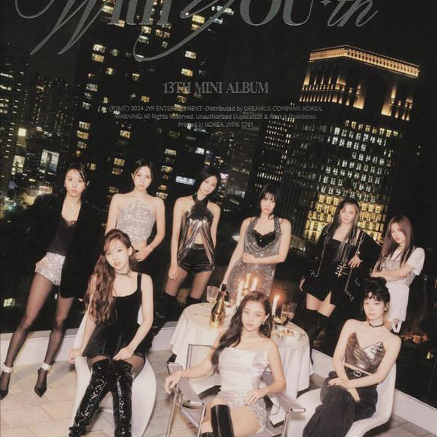 TWICE WITH YOU-TH (GLOWING VER.) CD