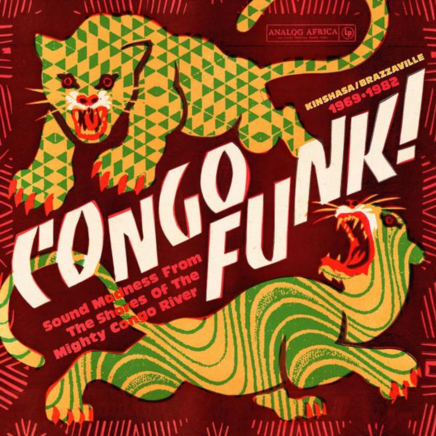 Various Artists  Congo Funk! - Sound Madness From The Shores Of The Mighty Congo River (Kinshas 1969-1982) (2LP/140G) Vinyl Record