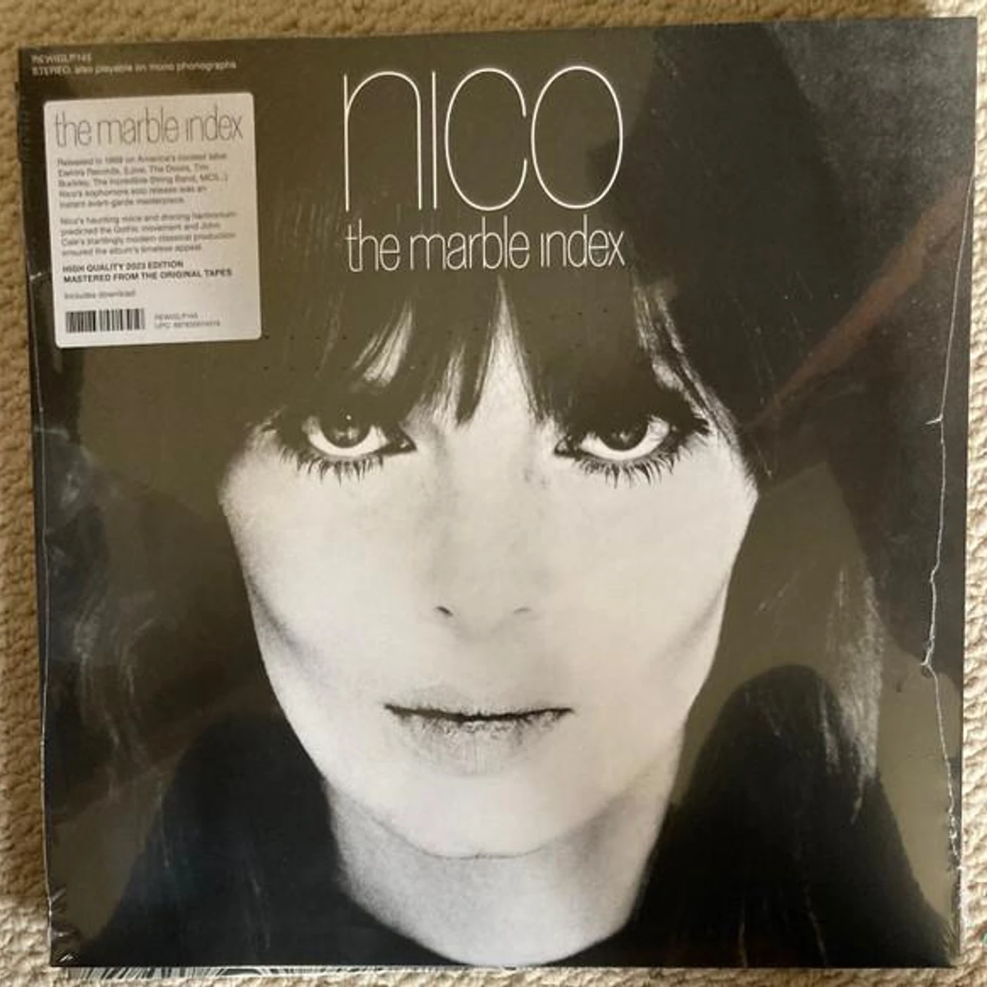 Nico MARBLE INDEX Vinyl Record