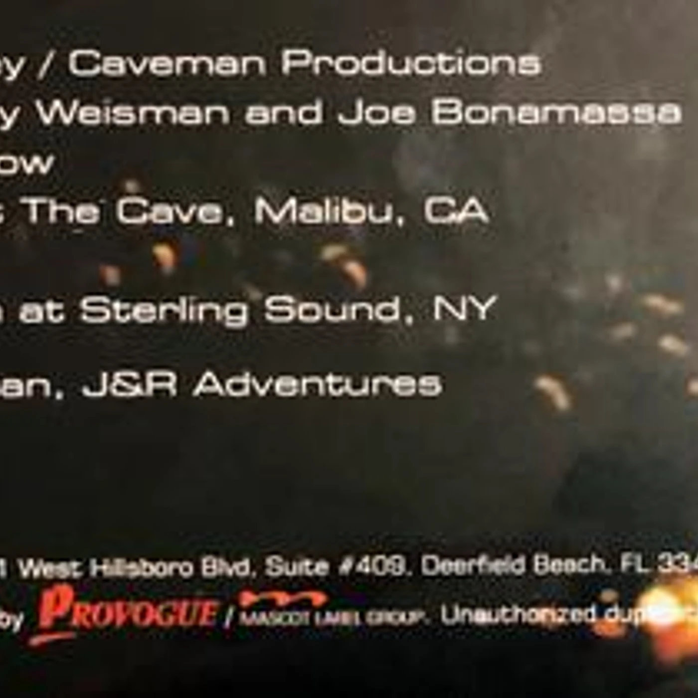 Joe Bonamassa LIVE FROM THE ROYAL ALBERT HALL Vinyl Record