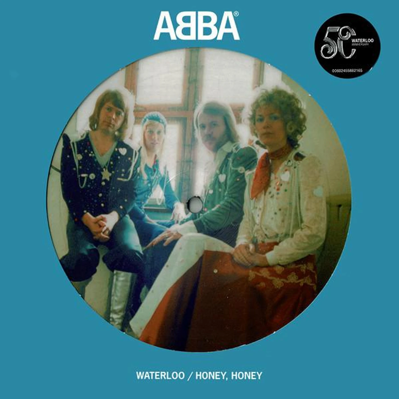 ABBA Waterloo (Swedish) / Honey, Honey (Swedish) (Picture Disc) Vinyl Record