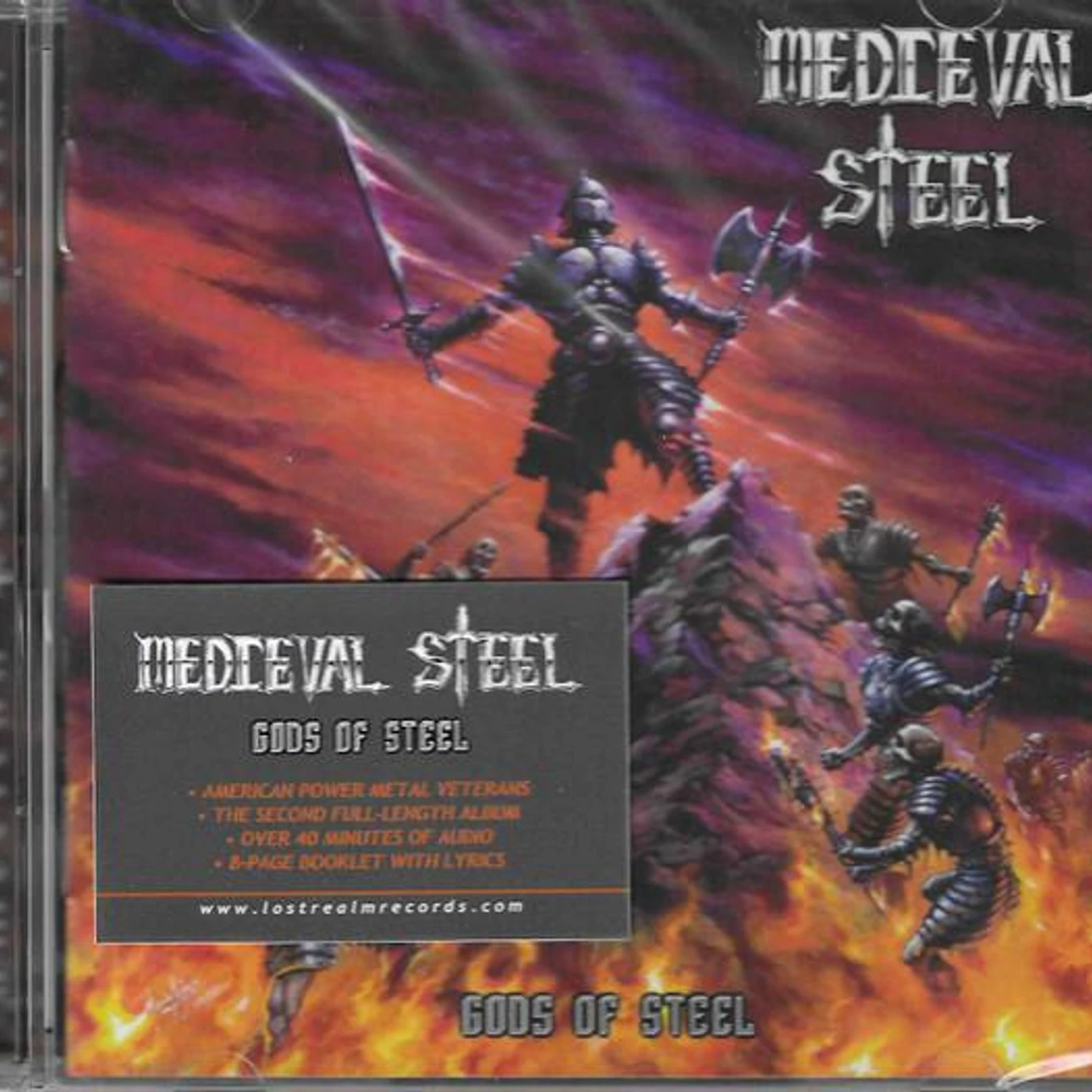 Medieval Steel GODS OF STEEL CD
