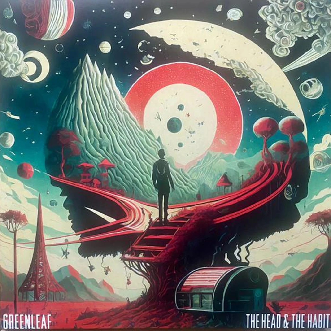 Greenleaf Head & The Habit (Green/White) Vinyl Record