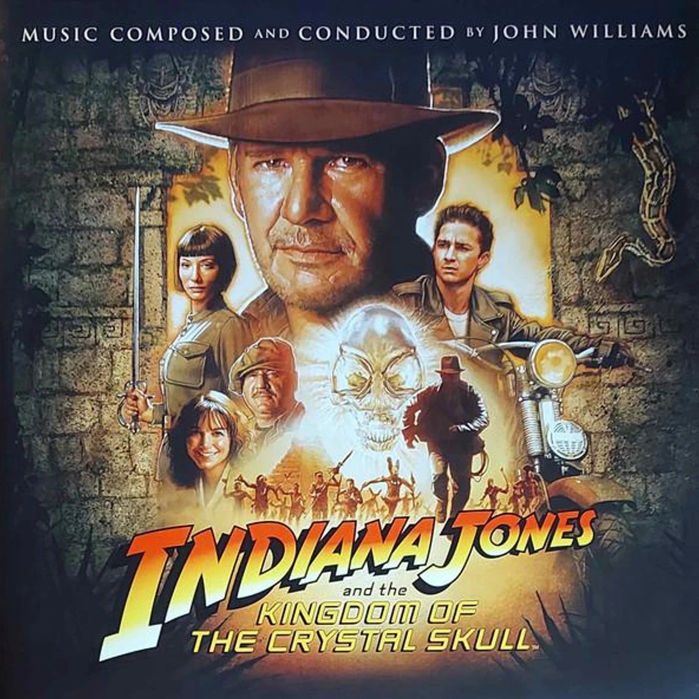 John Williams INDIANA JONES & THE KINGDOM OF THE CRYSTAL SKULL (OST) (2LP) Vinyl Record