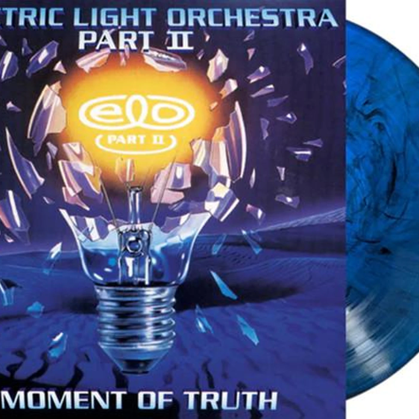 ELO (Electric Light Orchestra) Moment Of Truth (Blue Marble) Vinyl Record