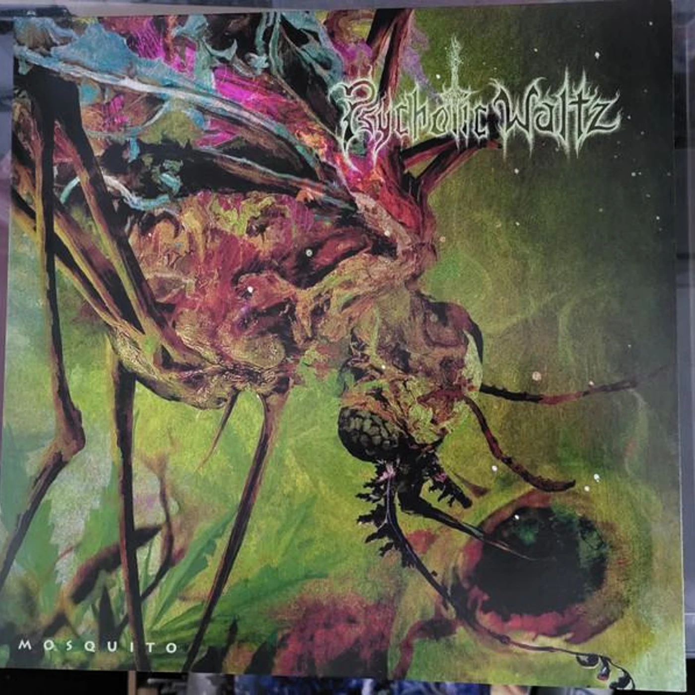 Psychotic Waltz MOSQUITO (DARK GREEN VINYL/REISSUE/GATEFOLD) Vinyl Record