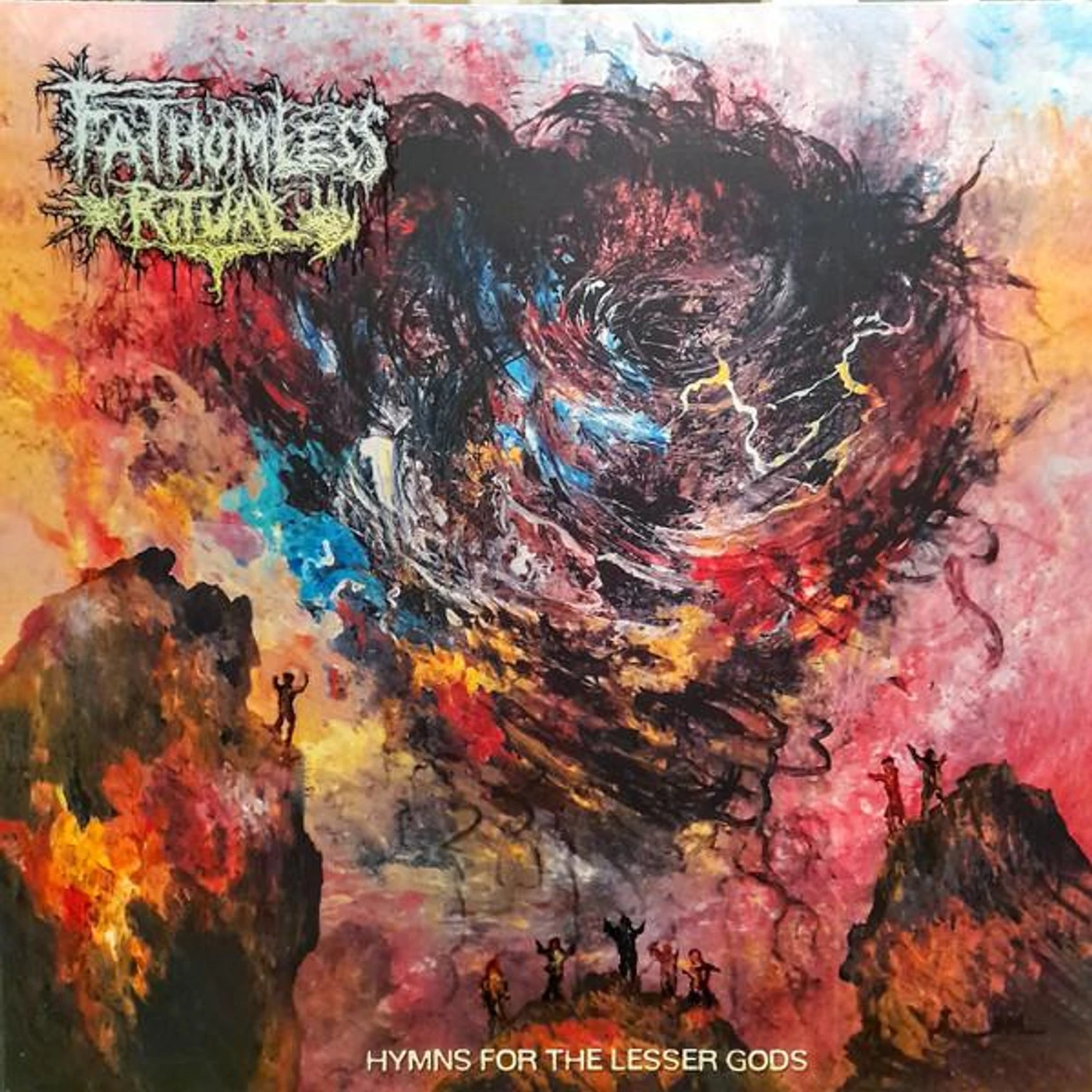 Fathomless Ritual HYMNS FOR THE LESSER GODS Vinyl Record