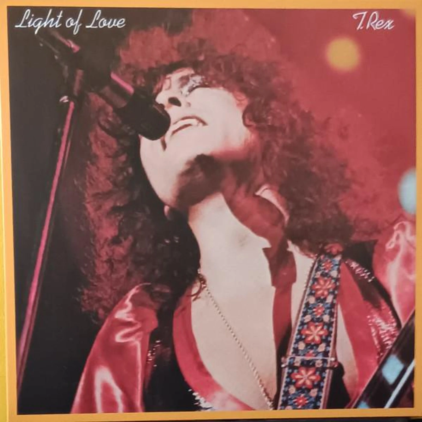 T. Rex LIGHT OF LOVE (140G/ORANGE VINYL) Vinyl Record
