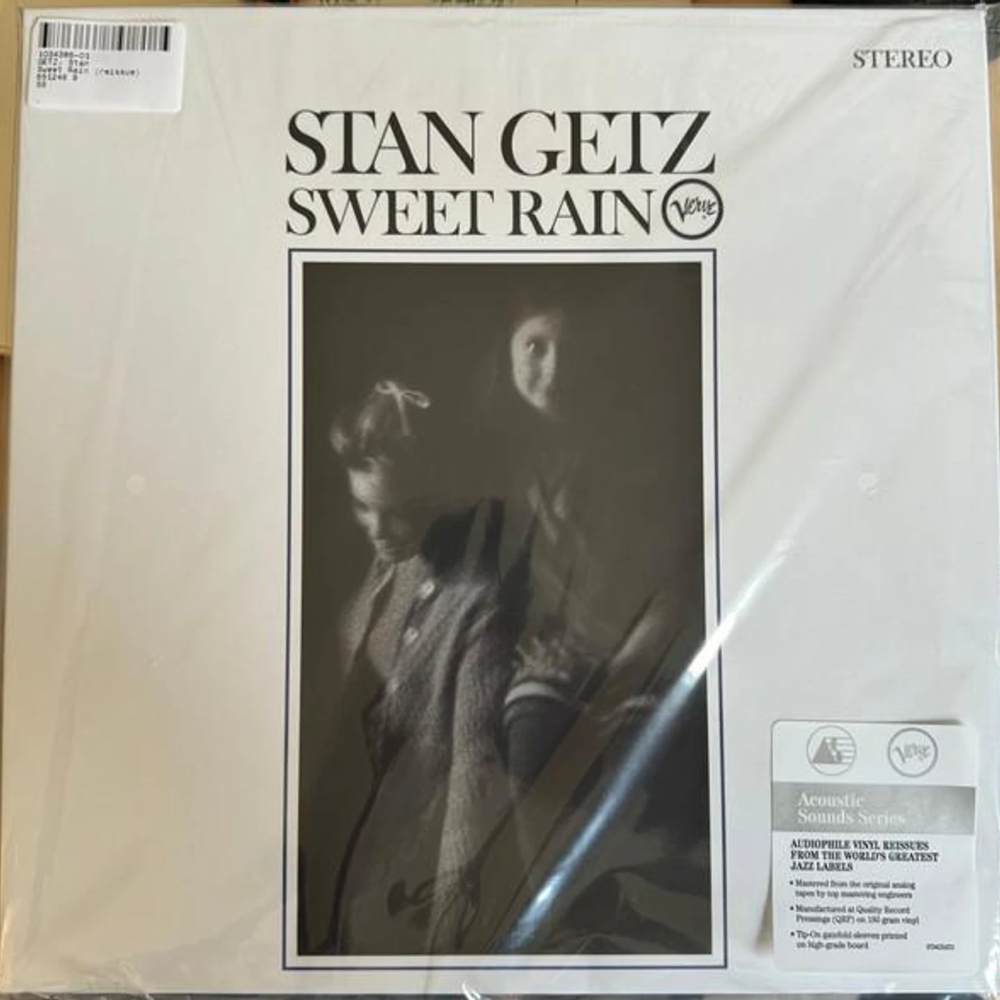 Stan Getz SWEET RAIN (VERVE ACOUSTIC SOUNDS SERIES) Vinyl Record