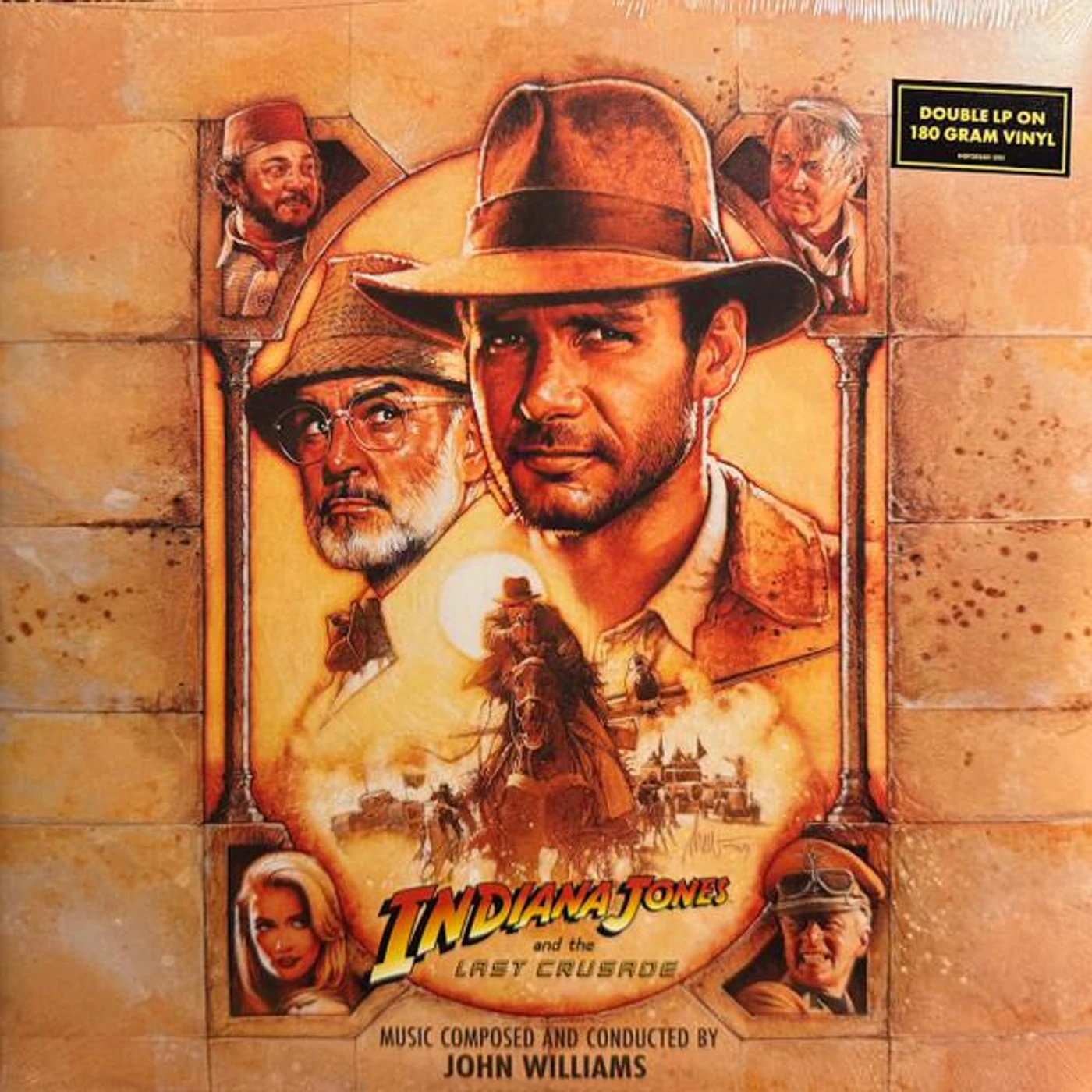 John Williams Indiana Jones & The Last Crusade Original Soundtrack (2LP) Vinyl Record