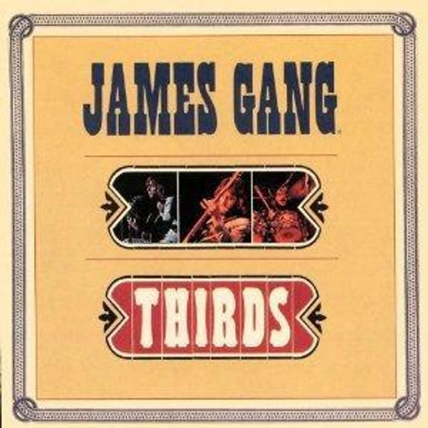 James Gang THIRDS CD
