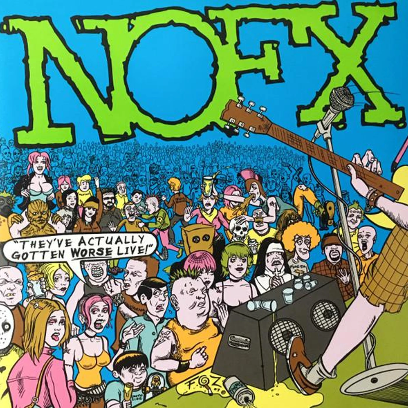 NOFX They've Actually Gotten Worse Live Vinyl Record