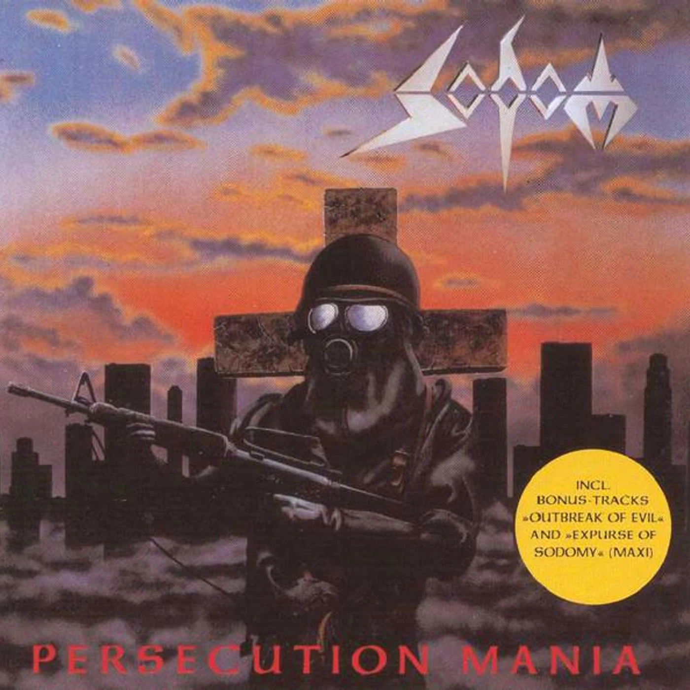 Sodom PERSECUTION MANIA CD