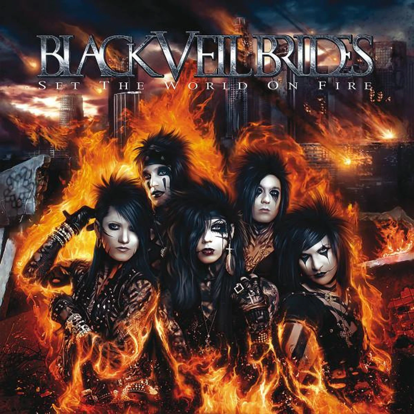 Black Veil Brides SET WORLD ON FIRE CD