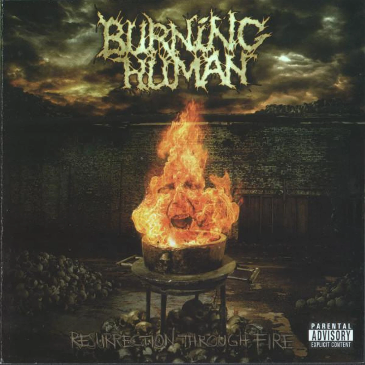 BURNING HUMAN CD