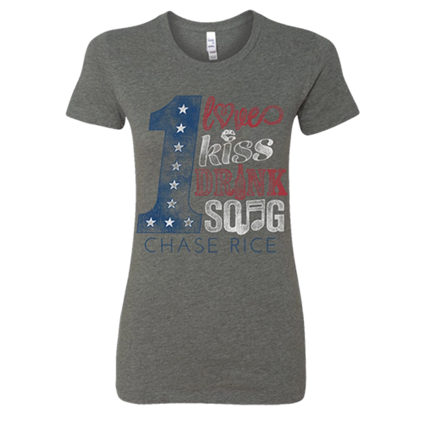 Chase Rice Ladies One Love, One Drank, One Song Tee