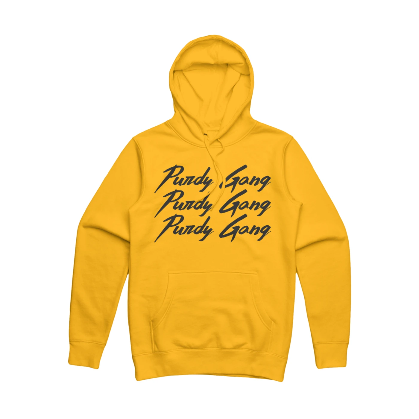 Roy Purdy Purdy Gang Yellow Hoodie