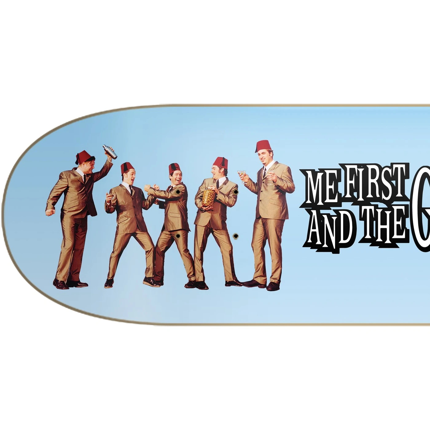 Me First and the Gimme Gimmes Blow In The Wind Skate Deck (Limited Edition)